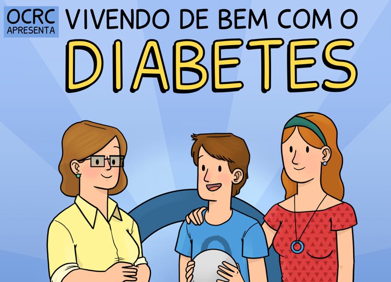 OCRC revista em quadrinhos diabetes