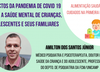 Impactos da pandemia de covid19 sobre a saúde mental de crianças, adolescentes e seus familiares