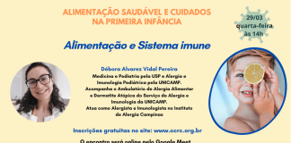 Primeira Infância – Alimentação e Sistema imune
